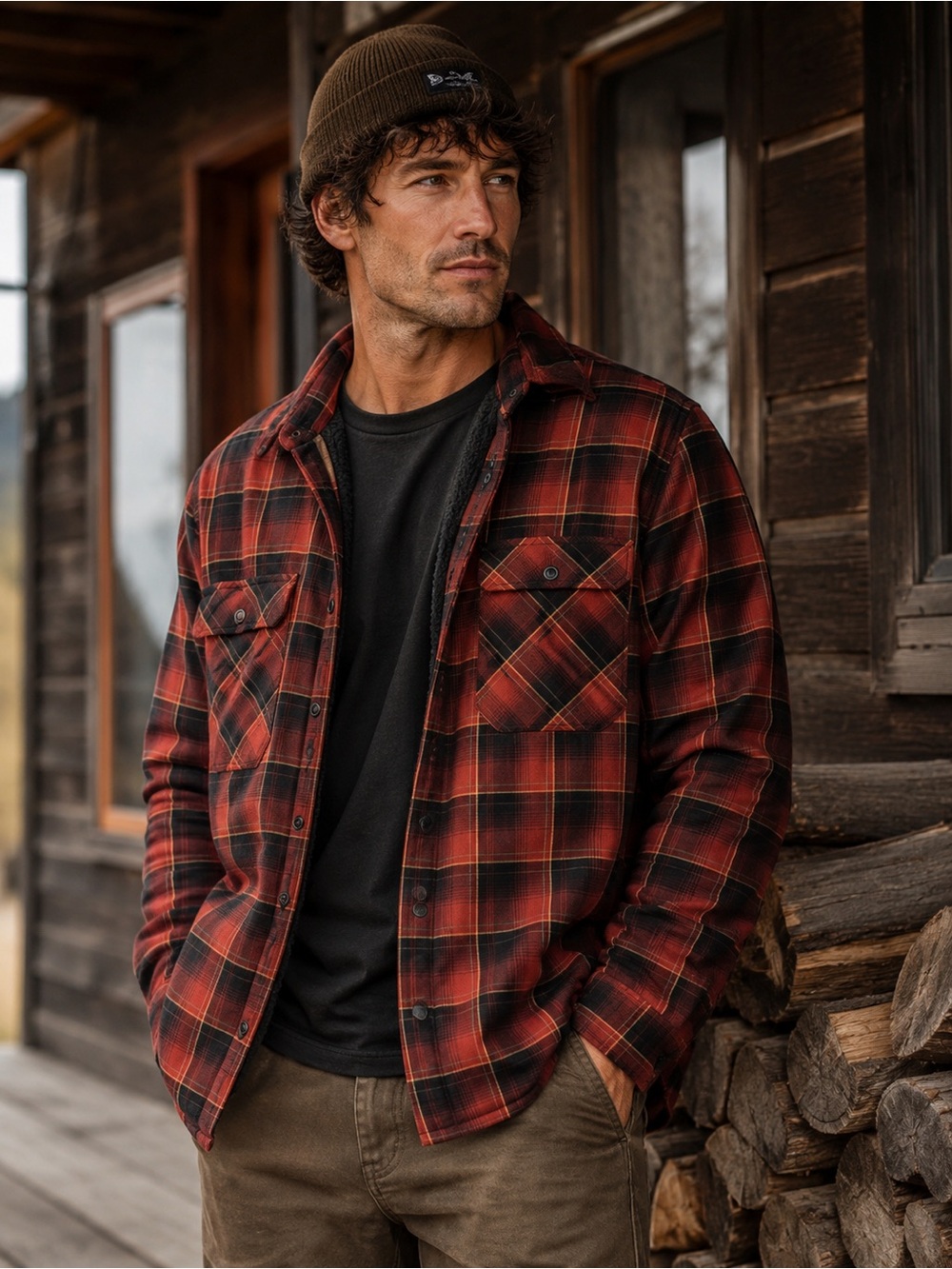 Dixxon Flannel Co Snap-On High Impact Sherpa Lined Flannel Jacket 2XL Plaid